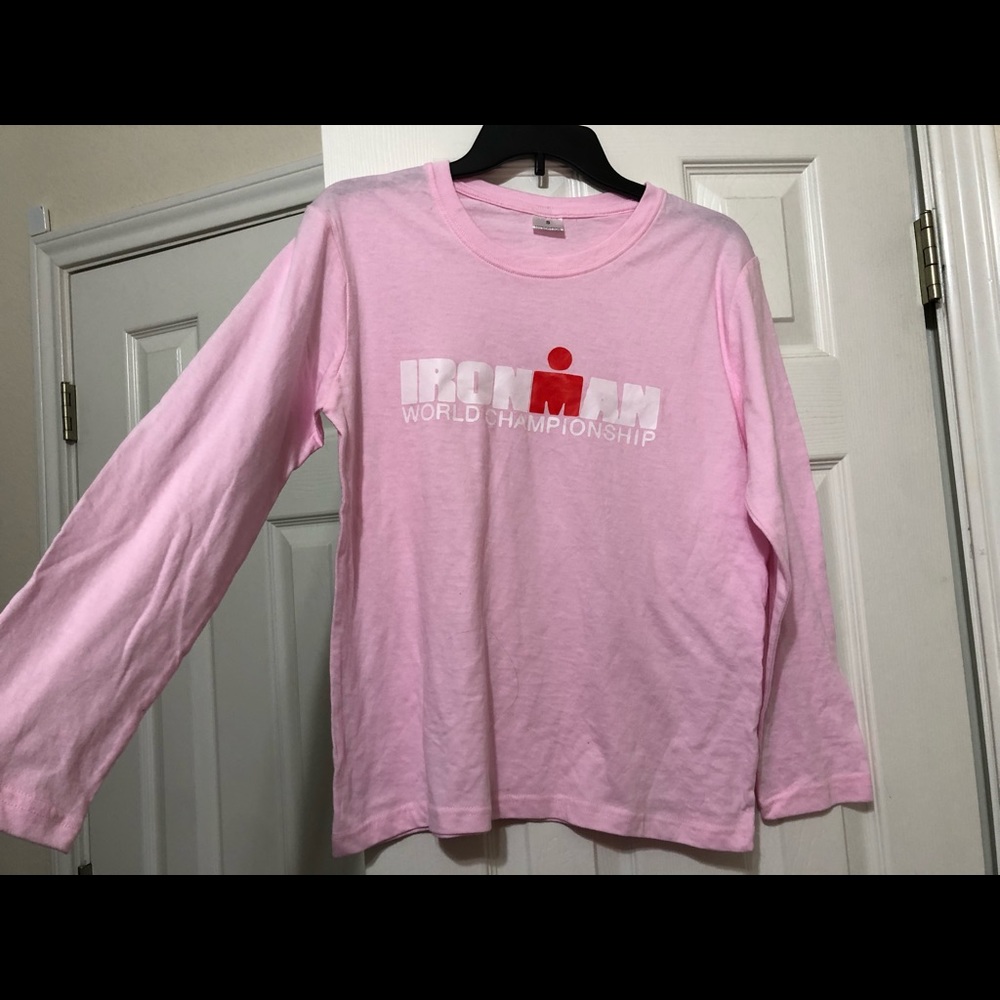 Brand new Ironman world championship pink t shirt